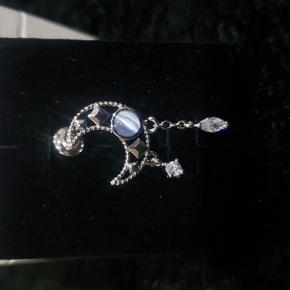 🌙 Earings Cubic Zircon - Picture 5 of 7